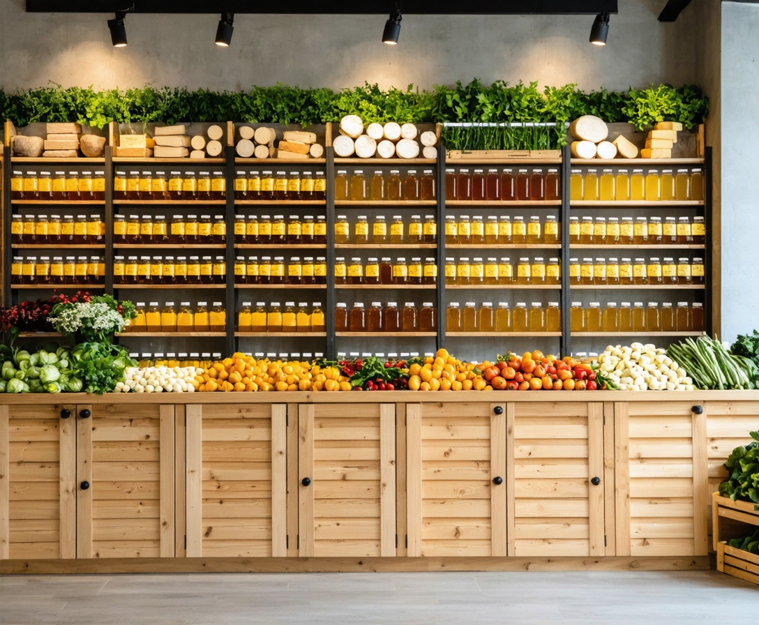 Organická farma a obchod s lokálnymi produktmi